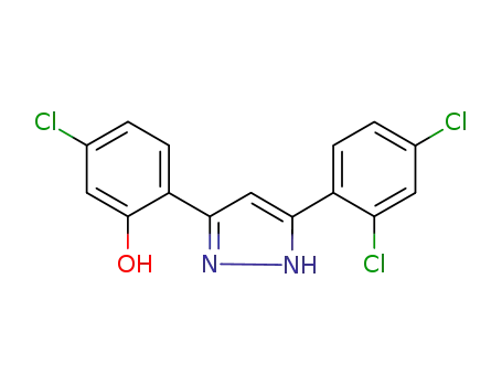 3-(4-chloro-2-hydroxyphenyl)-5-(2,4-dichlorophenyl)-1H-pyrazole