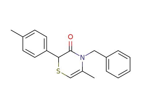 4-benzyl-5-methyl-2-(p-tolyl)-2,3-dihydro-4H-1,4-thiazin-3-one