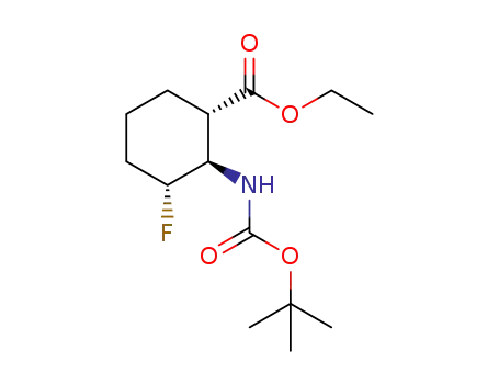ethyl (1S,2R,3R)-2-(tert-butoxycarbonylamino)-3-fluorocyclohexanecarboxylate