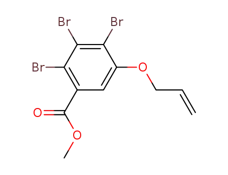 Benzoic acid, 2,3,4-tribromo-5-(2-propen-1-yloxy)-, methyl ester