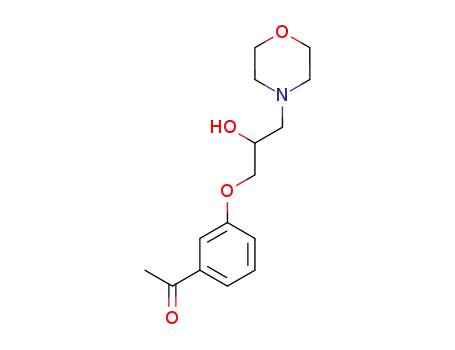 3'-(2-Hydroxy-3-morpholinopropoxy)acetophenone