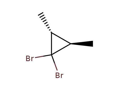trans-1,1-dibromo-2,3-dimethylcyclopropane
