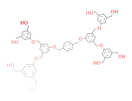 α,α'-bis[3,5-bis-[[3,5-bis(hydroxymethyl)phenoxy]methylen]phenoxy]-p-xylene