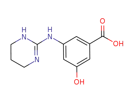 3-hydroxy-5-(1,4,5,6-tetrahydropyrimidin-2-ylamino)benzoic acid