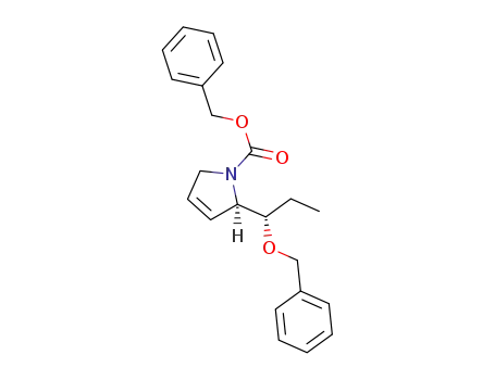 (R)-benzyl 2-[(S)-1-(benzyloxy)propyl]-2,5-dihydro-1H-pyrrole-1-carboxylate