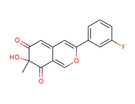 C<sub>16</sub>H<sub>11</sub>FO<sub>4</sub>