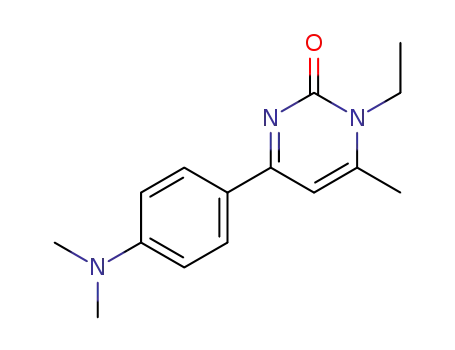 1-ethyl-4-(4-(dimethylamino)phenyl)-6-methyl-2(1H)-pyrimidone