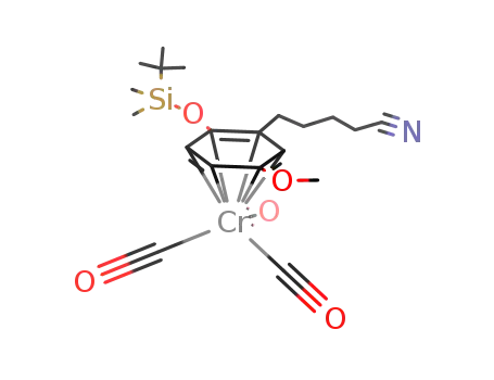 [(tricarbonyl)chromium(C<sub>6</sub>H<sub>3</sub>(OMe)(OTBS)(CH<sub>2</sub>)4CN]