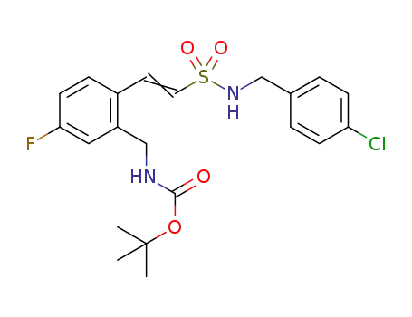 C<sub>21</sub>H<sub>24</sub>ClFN<sub>2</sub>O<sub>4</sub>S