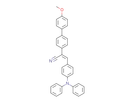 (Z)-3-(4-diphenylaminophenyl)-2-(4'-methoxybiphenyl-4-yl)acrylonitrile