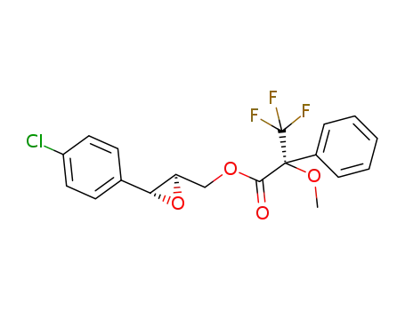 C<sub>19</sub>H<sub>16</sub>ClF<sub>3</sub>O<sub>4</sub>