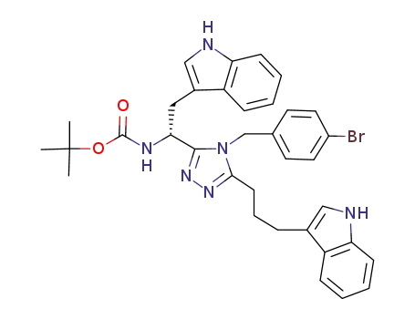 C<sub>35</sub>H<sub>37</sub>BrN<sub>6</sub>O<sub>2</sub>