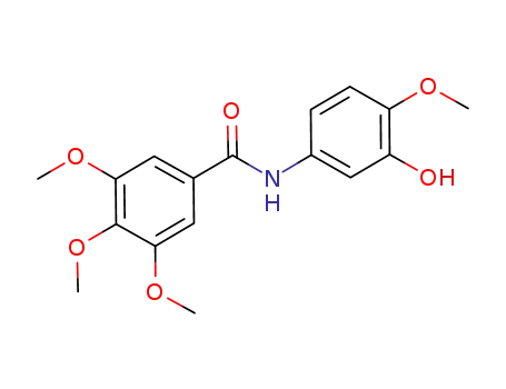 Benzamide, N-(3-hydroxy-4-methoxyphenyl)-3,4,5-trimethoxy-