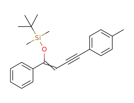 tert-butyldimethyl{[4-(4-methylphenyl)-1-phenylbut-1-en-3-yn-1-yl]oxy}silane