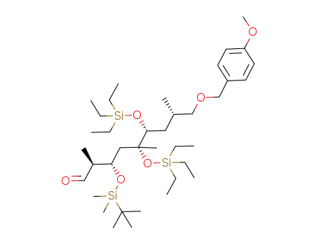 (2S,3S,5R,6R,8S)-3-(tert-butyldimethylsilyloxy)-9-(4-methoxyphenoxy)-2,5,8-trimethyl-5,6-bis[(triethylsilyl)oxy]nonanal