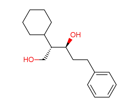 (2S,3S)-2-cyclohexyl-5-phenylpentane-1,3-diol