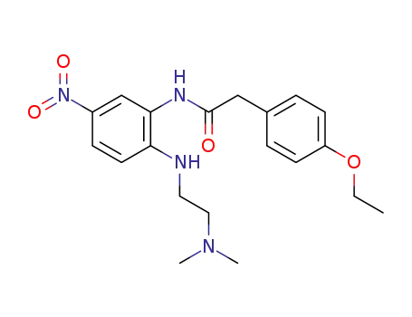 N-(2-(2-(dimethylamino)ethylamino)-5-nitrophenyl)acetamide