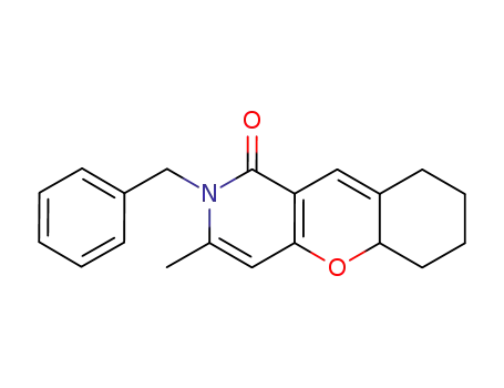 2-benzyl-3-methyl-2,5,6,7,8,10a-hexahydro-10-oxa-2-aza-anthracen-1-one