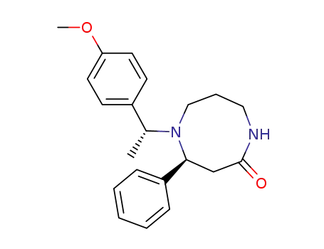 (4S,αR)-4-phenyl-N(5)-(α-methyl-4'-methoxybenzyl)-1,5-diazocan-2-one