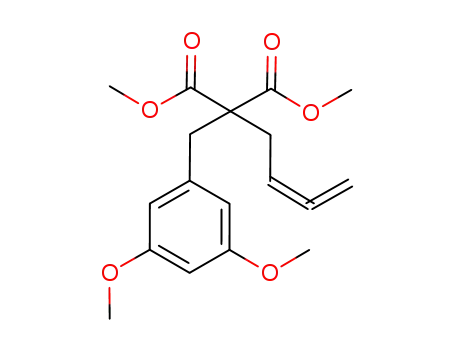 dimethyl 2-(2,3-butadienyl)-2-(3,5-dimethoxybenzyl)malonate
