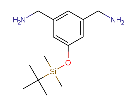 (5-(tert-butyldimethylsilyloxy)-1,3-phenylene)dimethanamine