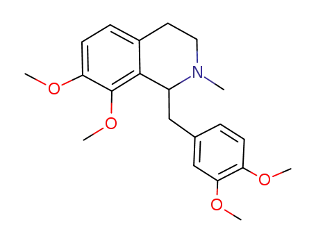 1-(3,4-dimethoxy-benzyl)-7,8-dimethoxy-2-methyl-1,2,3,4-tetrahydro-isoquinoline
