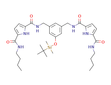 N<sub>2</sub>,N<sub>2</sub>'-(5-(tert-butyldimethylsilyloxy)-1,3-phenylene) bis(methylene)bis(N<sub>5</sub>-butyl-1H-pyrrole-2,5-dicarboxamide)