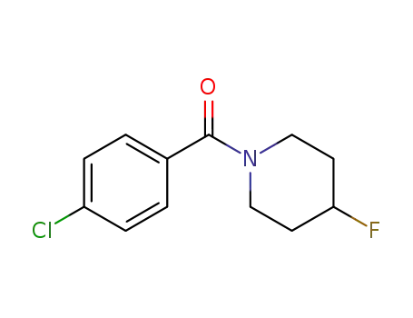 (4-chlorophenyl)(4-fluoropiperidin-1-yl)methanone