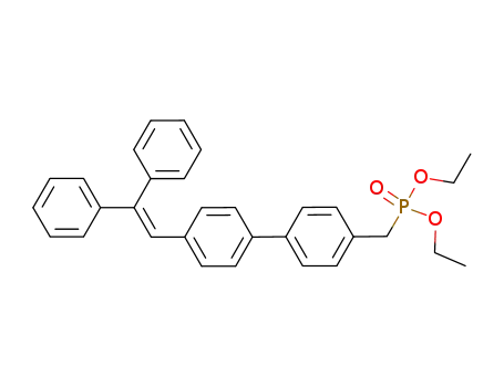 diethyl (4'-(2,2,-diphenylvinyl)biphenyl-4-yl)methylphosphonate