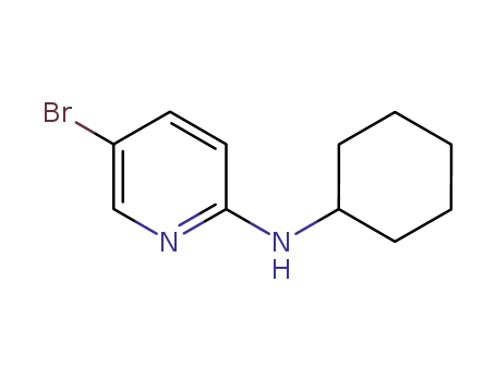 Molecular Structure of 942050-72-8 (2-cyclohexylamino-5-bromopyridine)
