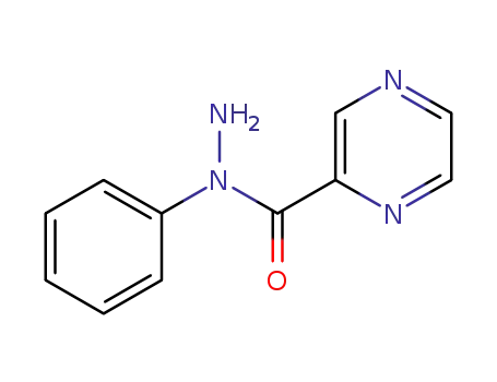 Molecular Structure of 1338369-55-3 (N-phenyl-N-pyrazine-2-carbohydrazide)