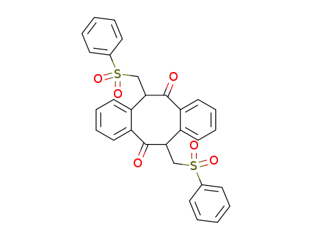2,2'-bis(phenylsulfonylmethyl)(3,4,7,8-tetrahydrodibenzo[8]annulene)