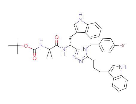 C<sub>39</sub>H<sub>44</sub>BrN<sub>7</sub>O<sub>3</sub>