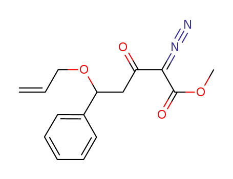 methyl 5-(allyloxy)-2-diazo-3-oxo-5-phenylpentanoate
