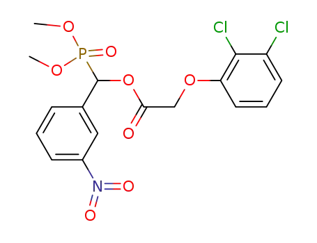 O,O-dimethyl α-(2,3-dichlorophenoxyacetoxy)-3-nitrobenzylphosphonate