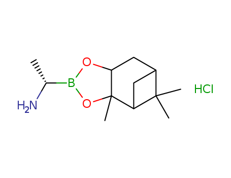 4,6-Methano-1,3,2-benzodioxaborole-2-methanamine,hexahydro-a,3a,8,8-tetramethyl-, hydrochloride (1:1), (aR,3aS,4S,6S,7aR)-