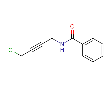 Molecular Structure of 99983-64-9 (N-(4-chlorobut-2-yn-1-yl)benzamide)