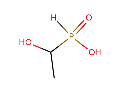 Molecular Structure of 88444-27-3 (Phosphinic acid, (1-hydroxyethyl)-, (R)-)