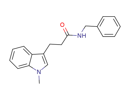 N-benzyl-3-(1-methyl-1H-indol-3-yl)propanamide