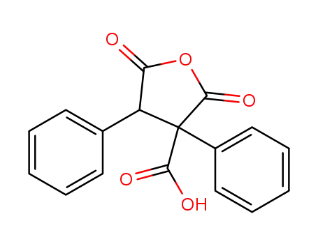 tetrahydro-2,5-dioxo-3,4-diphenylfuran-3-carboxylic acid