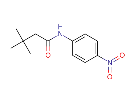 Molecular Structure of 87315-20-6 (Butanamide, 3,3-dimethyl-N-(4-nitrophenyl)-)