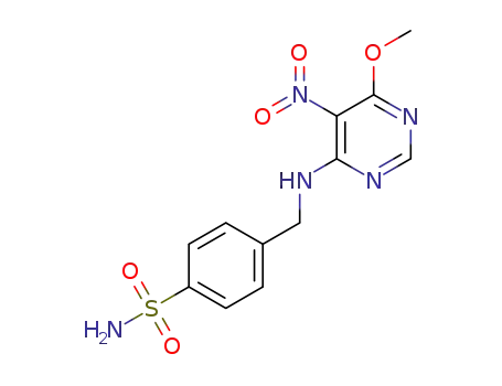 4-{[N-(6-methoxy-5-nitropyrimidin-4-yl)amino]methyl}benzenesulfonamide