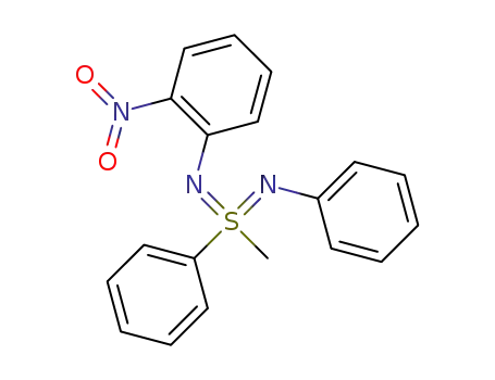 N-phenyl-N'-(2-nitrophenyl)-S-methyl-S-phenyl sulfondiimine