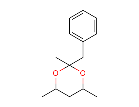 1,3-Dioxane,2,4,6-trimethyl-2-(phenylmethyl)-