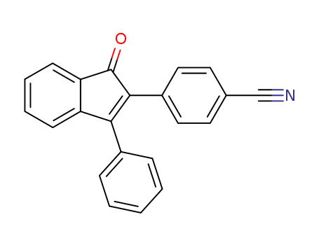 4-(1-oxo-3-phenyl-1H-inden-2-yl)benzonitrile