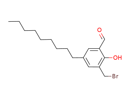 Benzaldehyde, 3-(bromomethyl)-2-hydroxy-5-nonyl-