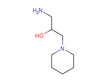 Molecular Structure of 39849-46-2 (1-amino-3-(1-piperidinyl)-2-propanol(SALTDATA: FREE))