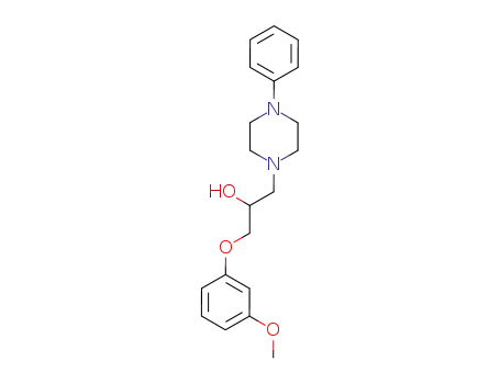 α-[(3-메톡시페녹시)메틸]-4-페닐-1-피페라진에탄올