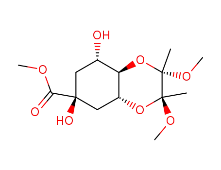 methyl (1S,3R,4R,5S,2'S,3'S)-1,3-dihydroxy-4,5-[2,3-dimethoxybutane-2,3-di(yloxy)]cyclohexane-1-carboxylate
