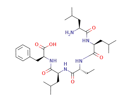 2-(2-{2-[2-(2-amino-4-methyl-pentanoylamino)-4-methyl-pentanoylamino]-butyrylamino}-4-methyl-pentanoylamino)-3-phenyl-propionic acid